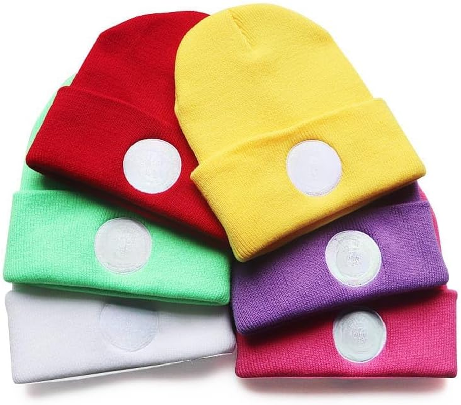 Cute Mario Luigi Wario Waluigi Embroidered Long Beanie