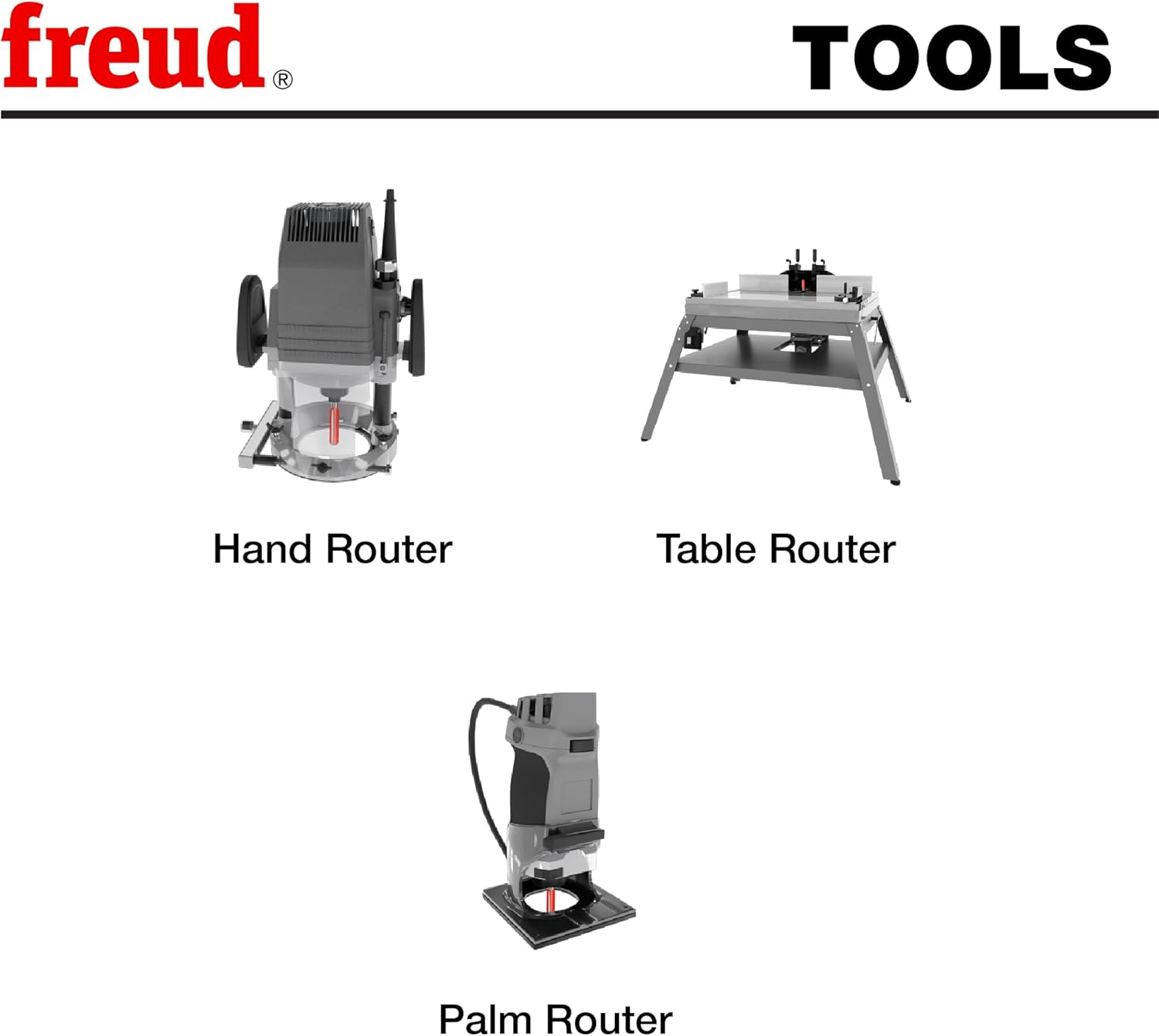 Freud Quadra-Cut round over Router Bit 1/4In Radius 1/4In Shank image number 4