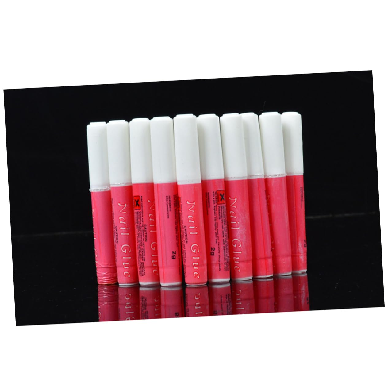 FOMIYES 5Pcs Nail Glue for Acrylic Nails Rhinestones Professional Manicure Tools High Viscosity Odorless Acid Suitable for Home Salon Use image number 1