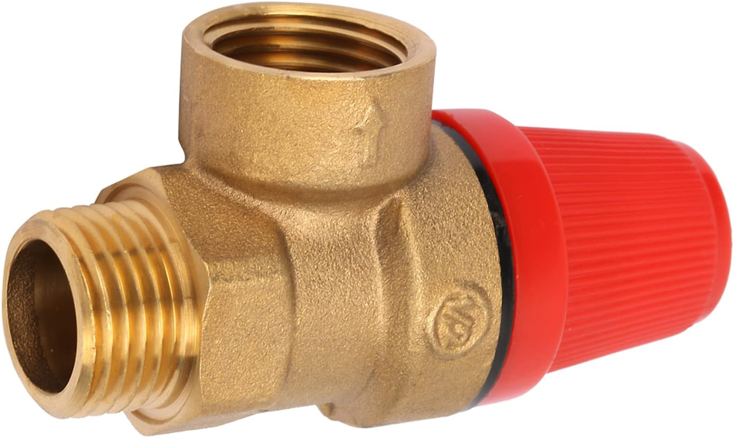 G1/2 Inches Brass Safety Valve|Dn15 Thread Spring Hanging Furnace Safety Valve|Optional Pressure 3Bar/6Bar |6Bar DN15| Safety Valve image number 4