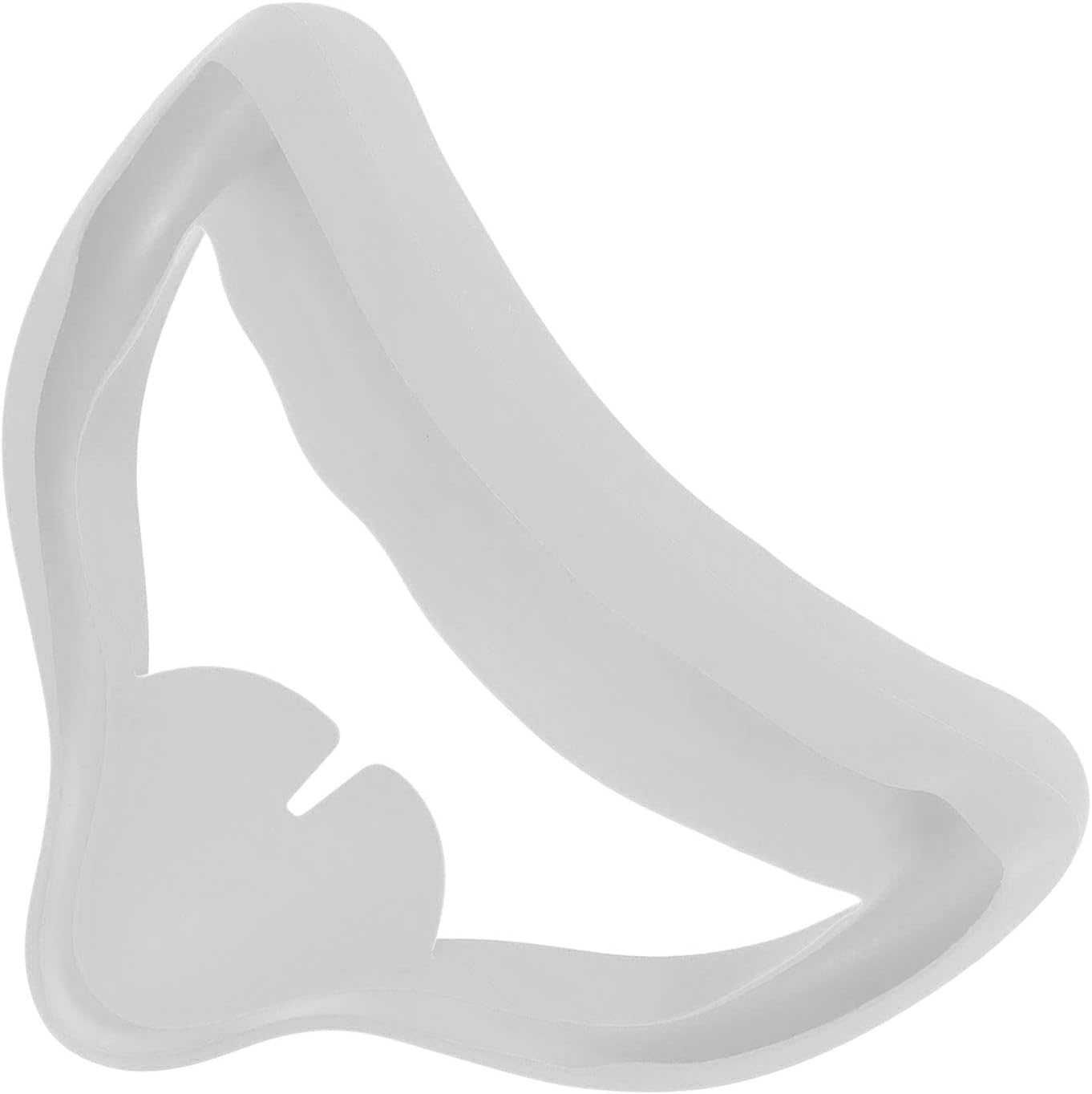 VR Glasses Silicone Eye Mask for Oculus Quest VR Glasses Silicone Eye Mask for Oculus Quest 2 Breathable anti Sweat VR Protective Cover (White)