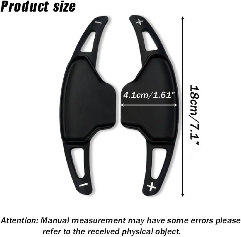 Aluminum Steering Wheel Paddle Shifter Extension Suitable for Guangqi Mitsubishi Outlander Car Steering Wheel Aluminum Alloy Modification Shift Paddles Interior Modification Parts Patch - Red image number 5