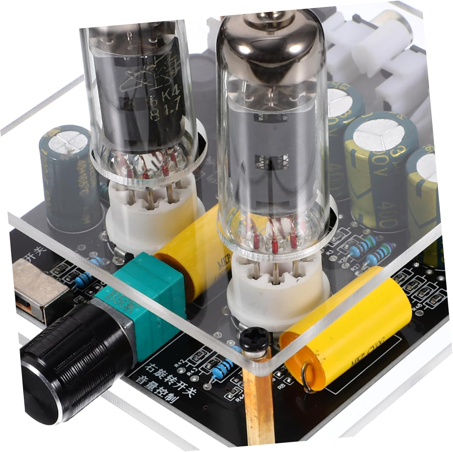 CIYODO 6K4 Tube Preamplifier Board Dc12-16V Vacuum Electron Tube Preamp for Turntable Phono Stereo Audio DIY Home Theater Amplifier image number 6