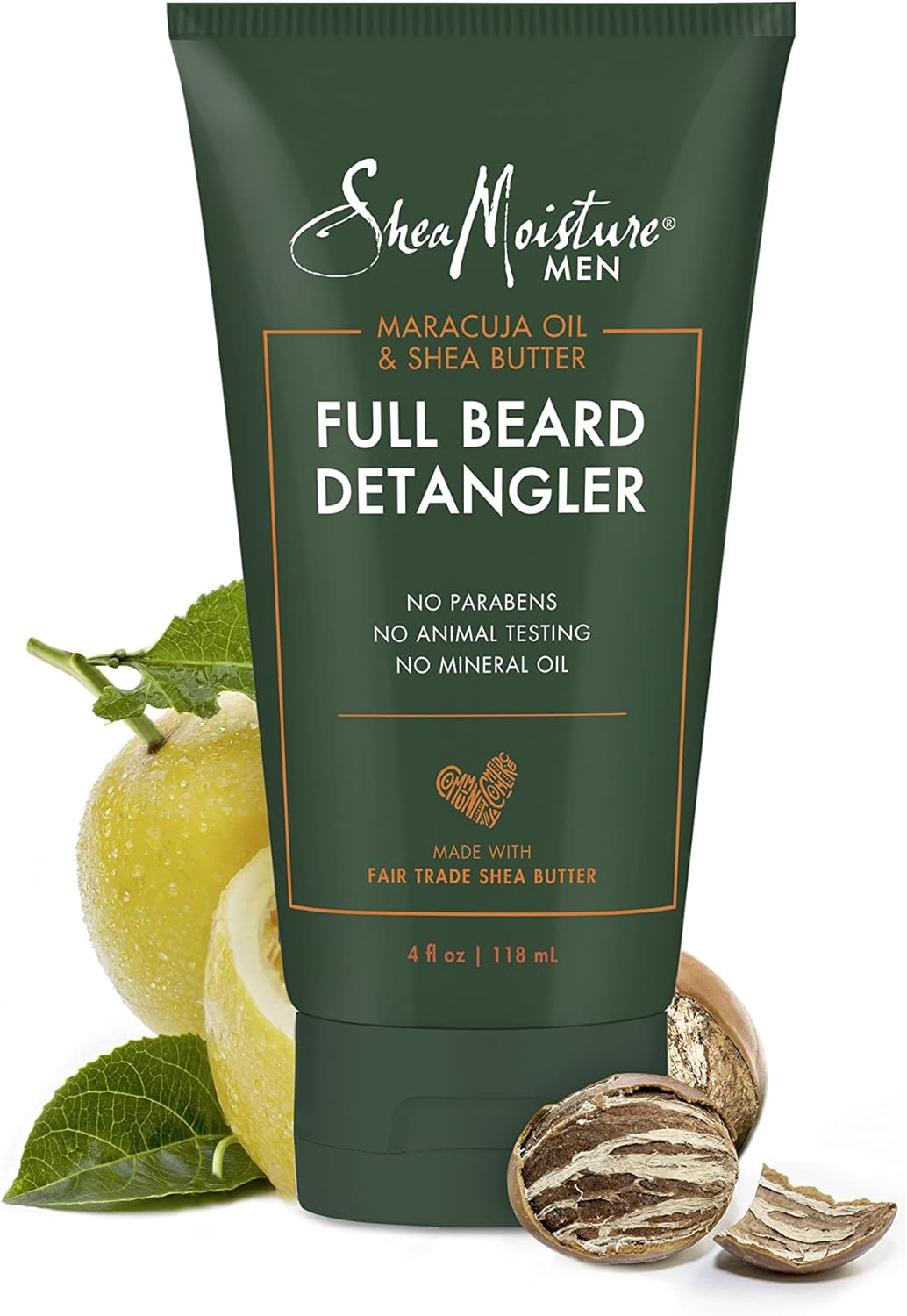 Sheamoisture Beard Conditioner, Full Beard Detangler for Full Beards, Maracuja Oil and Shea Butter, Paraben Free, 4 Oz image number 6