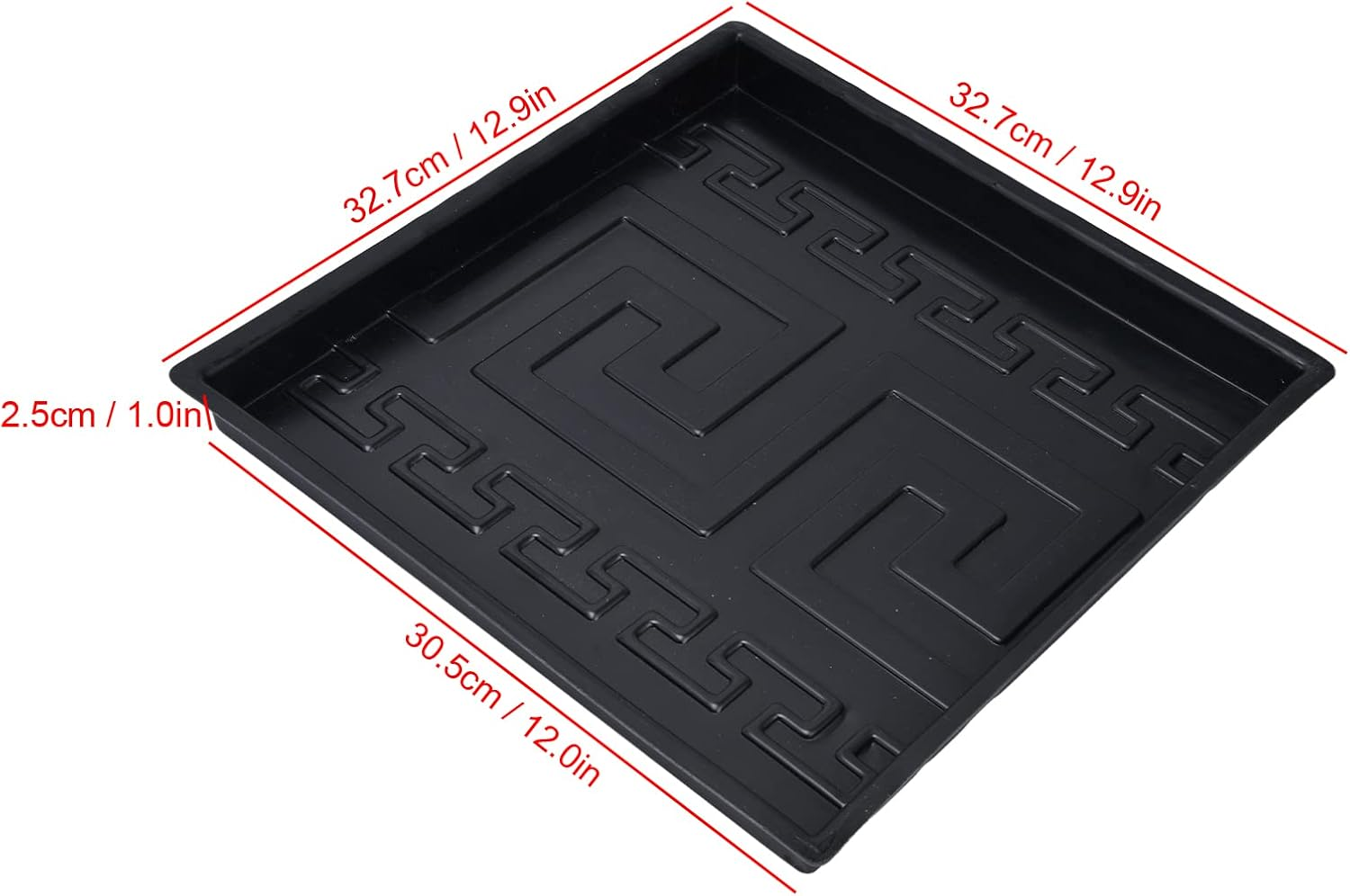 Garden Paving, ABS Floor Path Maker Concrete Paver Stepping Stone Mould Reusable DIY Path Walk Maker for Patio Backyard Garden 12.9 X 12.9 X 1.0In image number 1