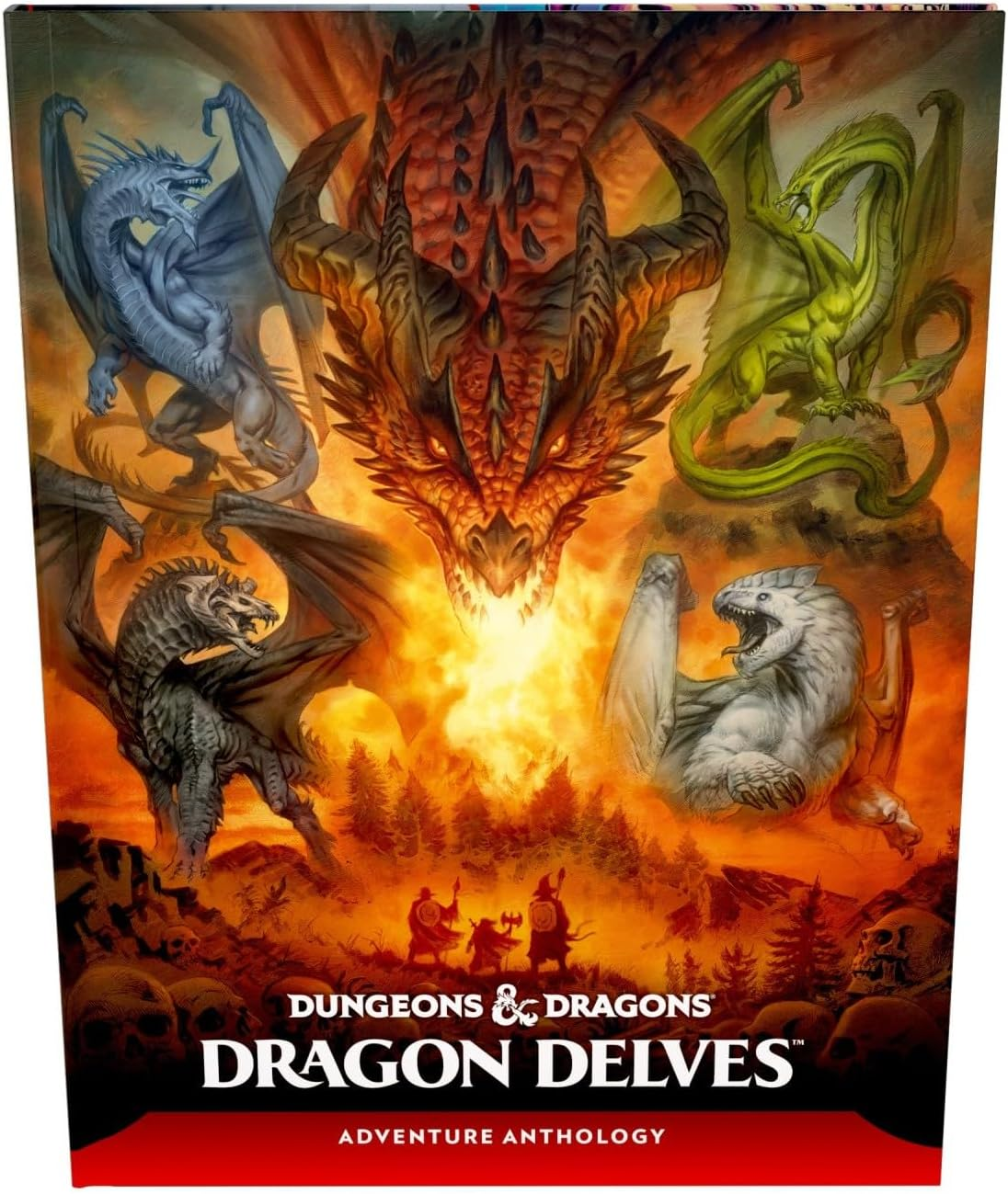 D&D Dungeons & Dragons Dragon Delves an Adventure Anthology Hardcover image number 1