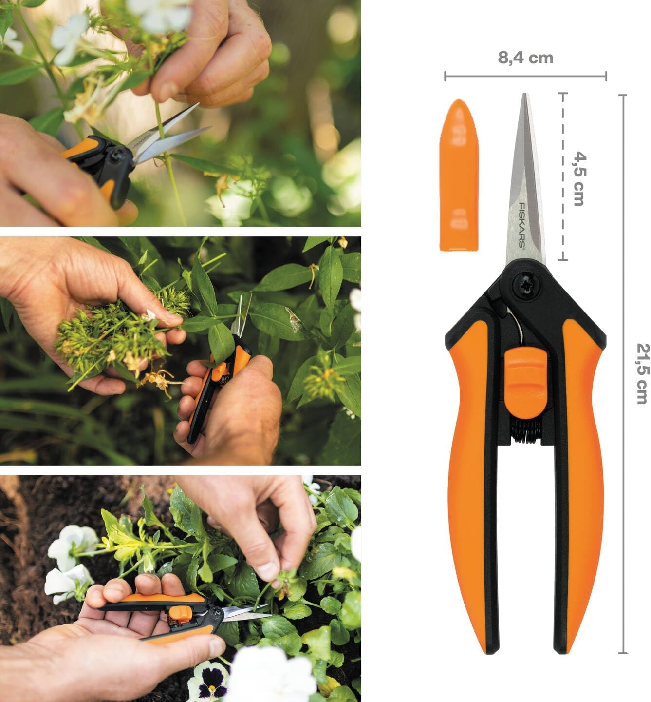 Fiskars Pruning Snip, 140 Mm Length image number 5