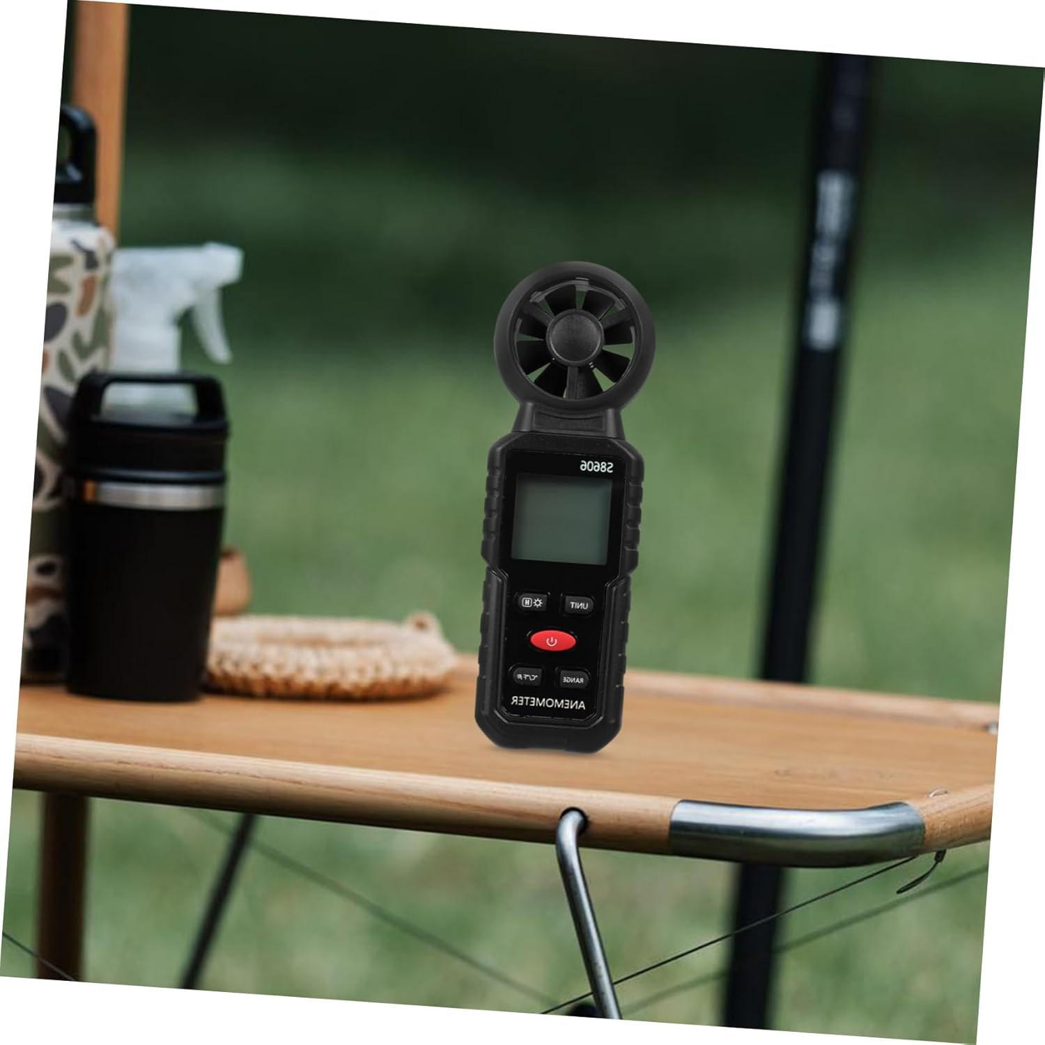 High Precision Handheld Wind Speed Portable Digital Anemometer Outdoor Air Velocity Measurement Lightweight Wind Gauge Reliable Airflow Monitoring image number 1