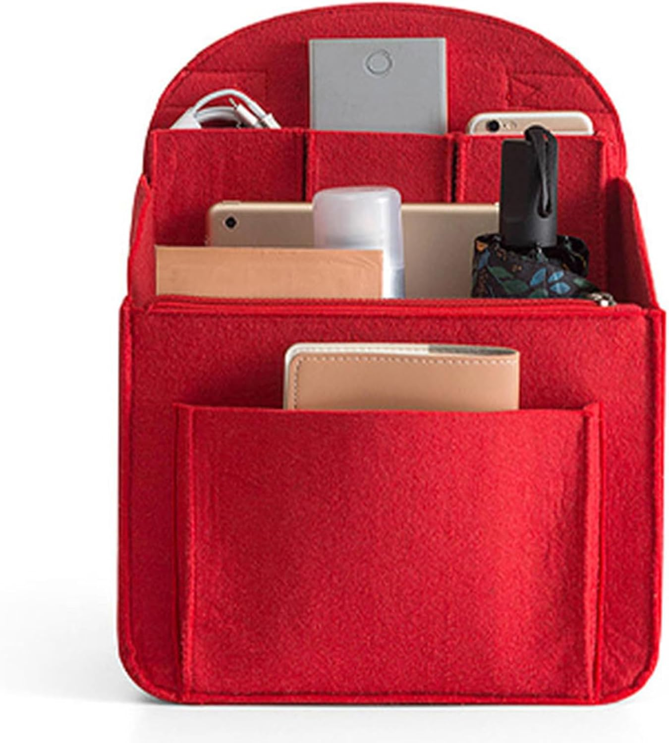 [Xinsheinelry] Backpack Shoulder Bag Handbag Organizer Insert Small Divider Felt Pocket Travel Rucksack Travel Backpack image number 5