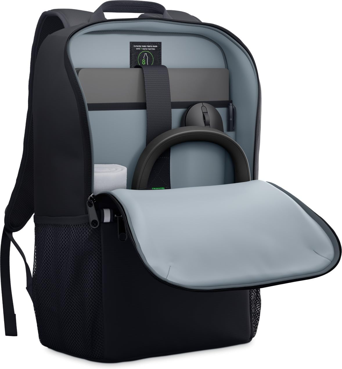 Dell Ecoloop Backpack 14-16 Inch - Water-Resistant, 360&ordm; Foam Cushioning, 18 Litres, 3-Year Warranty image number 6