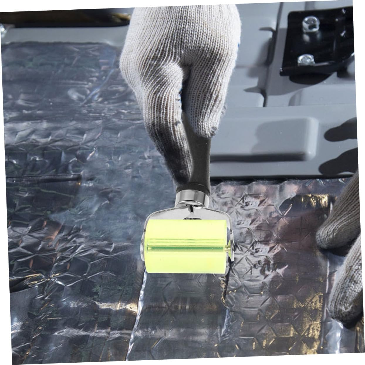 BUGUUYO Soundproofing Application Rolling Wheel Car Sound Deadening Tool Heat Insulation Material Automotive Sound Deadener for Car Audio Soundproofing image number 4