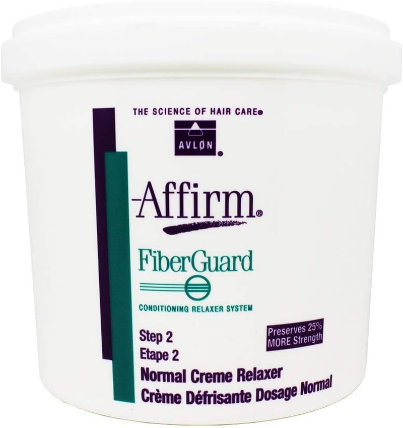 Avlon Affirm Fiberguard Conditioning Creme Relaxer Normal 4 Lbs.