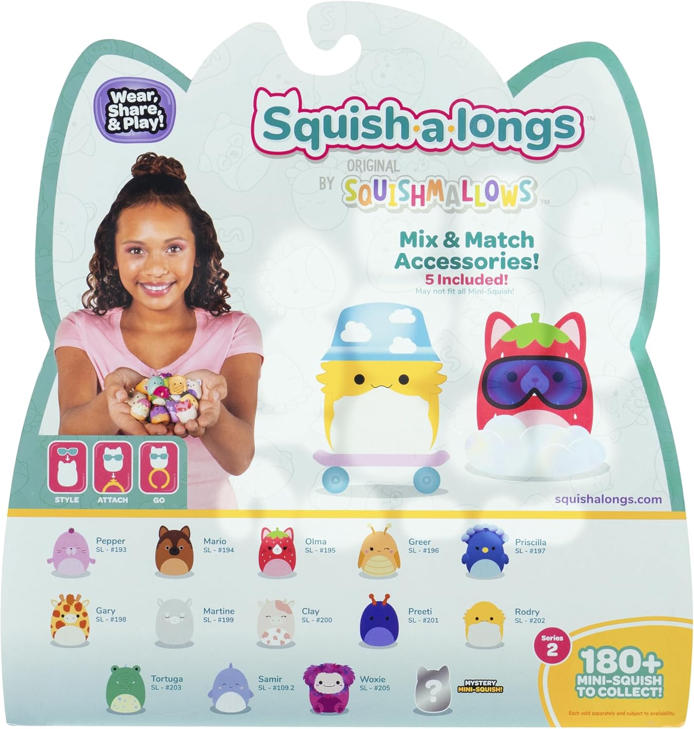 Squish-A-Longs 14 Pack image number 4