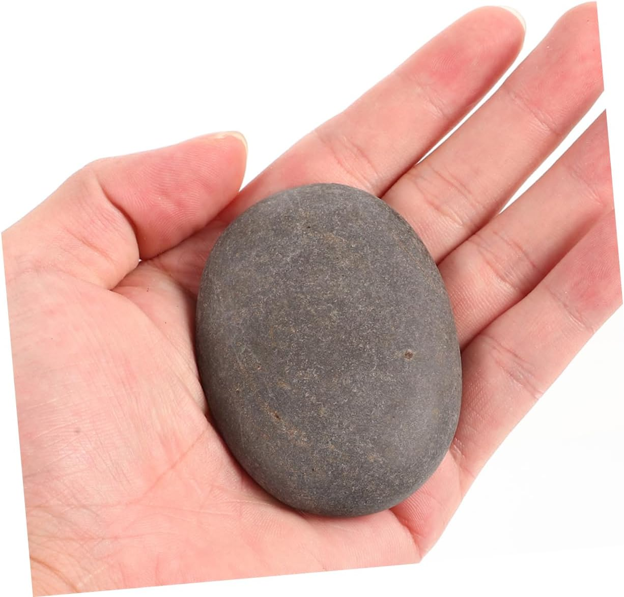 ULDIGI 20Pcs Natural Smooth Pebbles for Painting DIY Craft Stones for Creative Projects Polished River Rocks for Boy Girl and Adults Safe for Painting Decorating image number 6