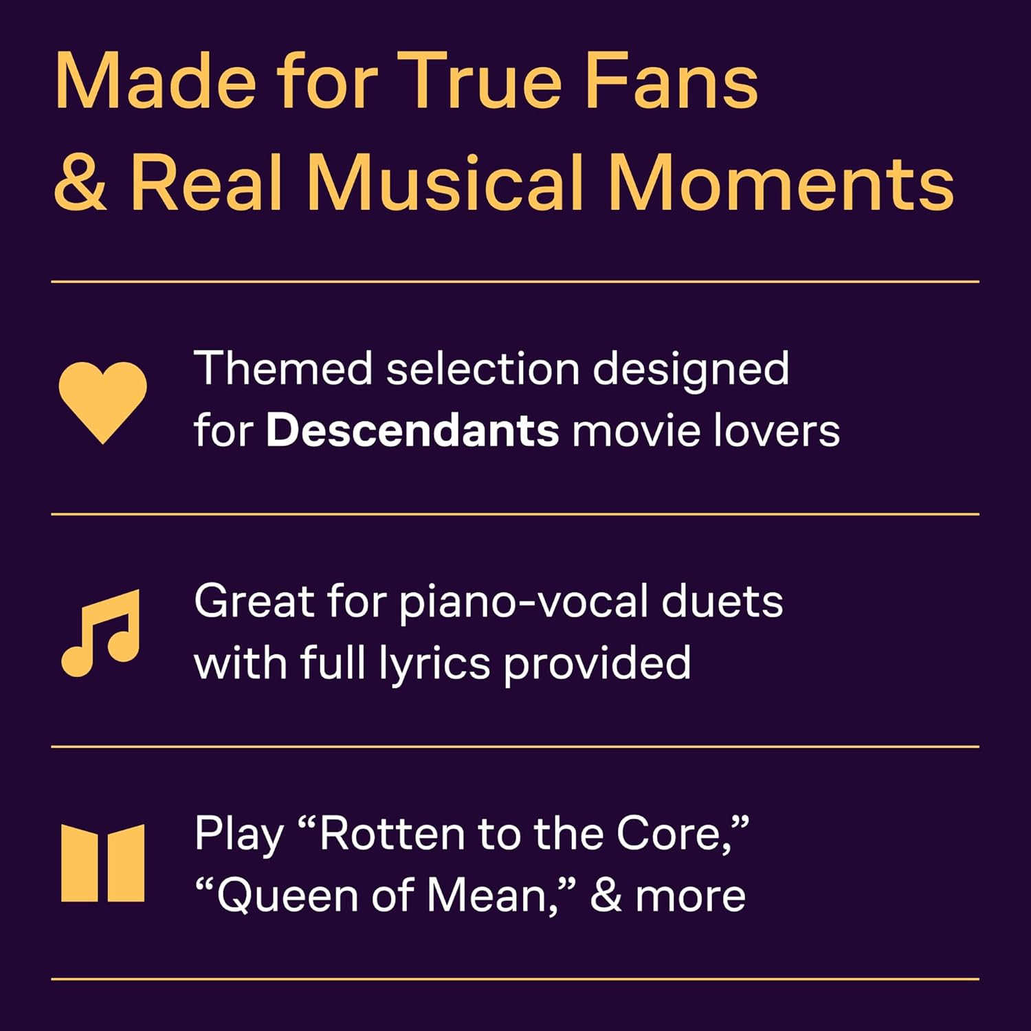 DESCENDANTS COLLECTION: Music from the Trilogy of Disney Channel Motion Picture