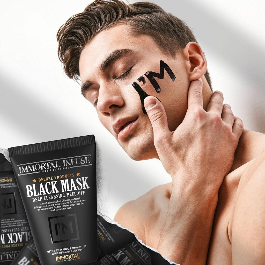 Immortal NYC Infuse Peel off Black Mask 150 Ml image number 3