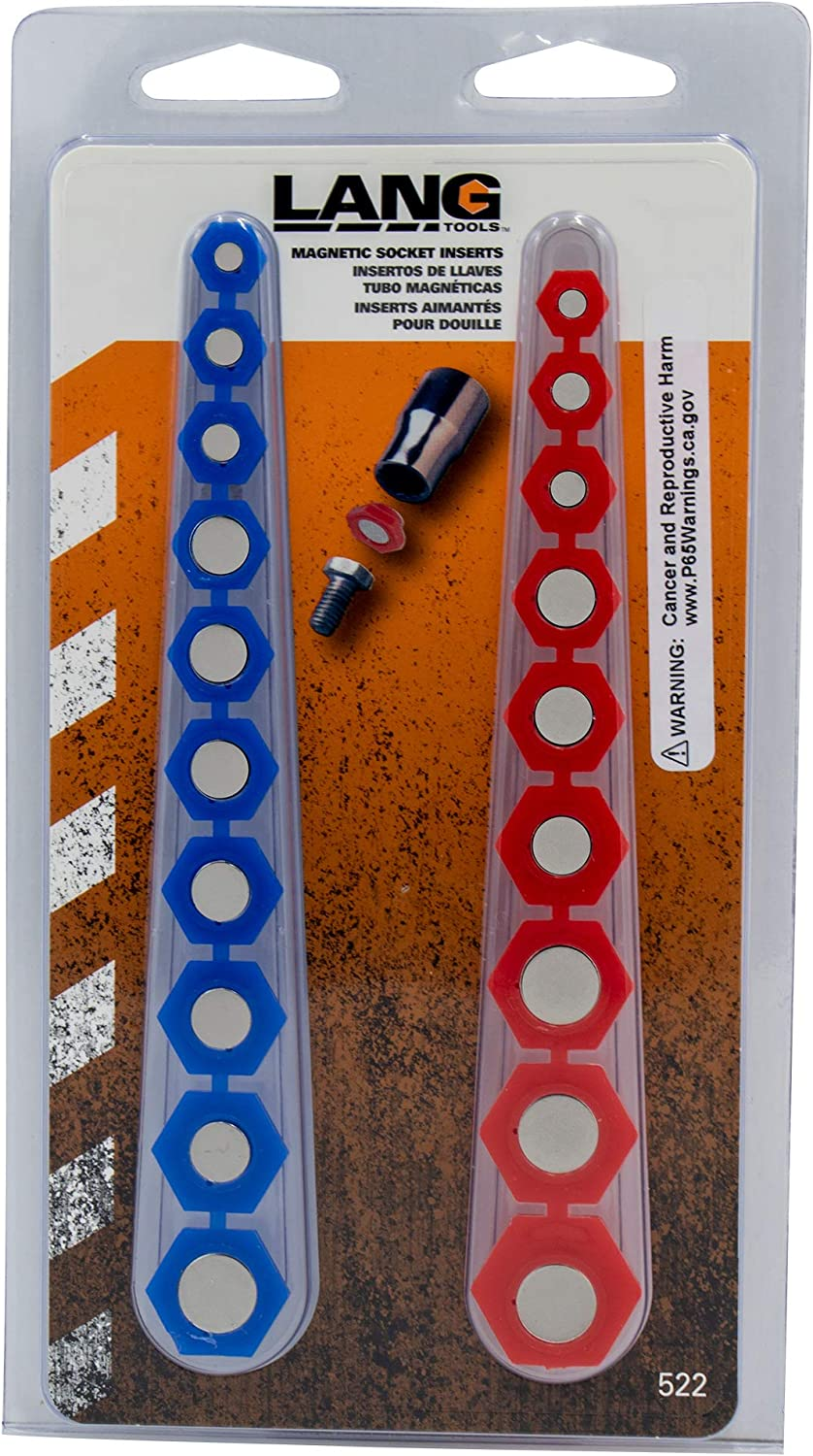 Lang Tools 522 19-Piece SAE and Metric Magnetic Socket Insert image number 3