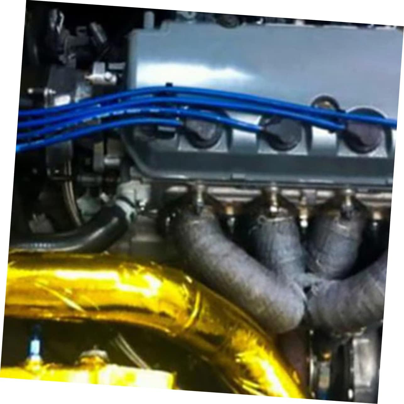 CANIGHT 2Pcs Aluminum Foil Tape Heat Resistant Sealing Tape for Pipe Repair Insulation and Ductwork Maintenance Strong Adhesion Flexible Safe for -Term Use image number 2