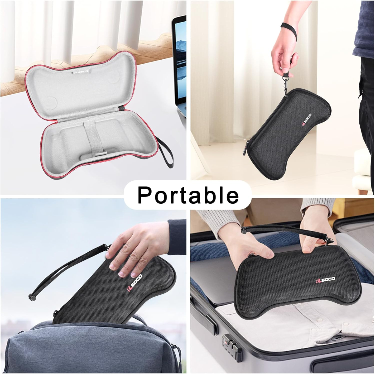 RLSOCO Case for Gamesir G8 Plus/G8+ Mfi Bluetooth Mobile Game Controller, Hard Shell Carrying Case, Drop Protection (Case Only) image number 3