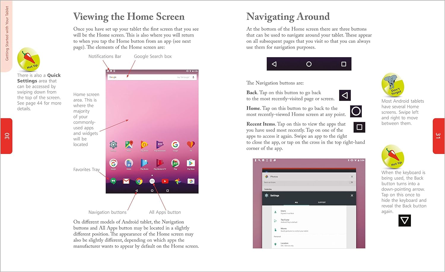 Android Tablets for Seniors in Easy Steps: Covers Android 7.0 Nougat image number 2