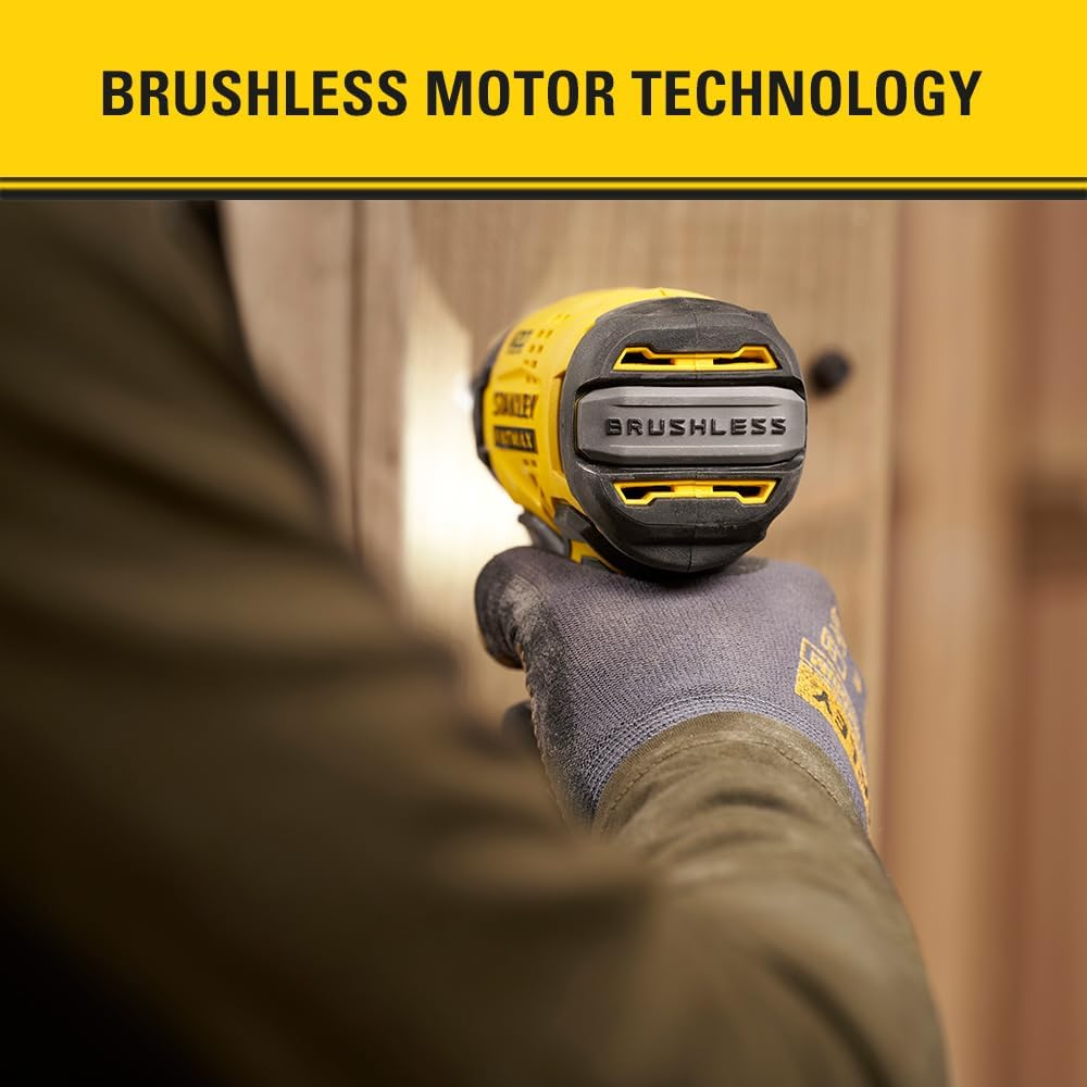 STANLEY FATMAX V20 | 18V Brushless 3/8&Prime; Impact Wrench - Compact High‑Torque for Automotive Repair, Bare Unit image number 5