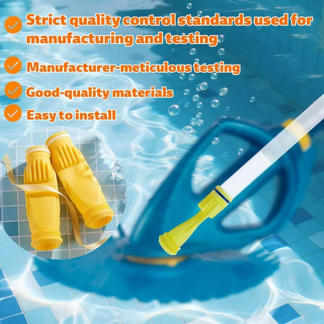 Baracuda Diaphragm Cassette Replacement for Zodiac Pool Cleaners, 2-Pack Compatible Diaphragm Cassette Replacement, Silicone, Durable & Long Life with 2 Pack Ring, G2 G3 G4 W81710 W69698 image number 2