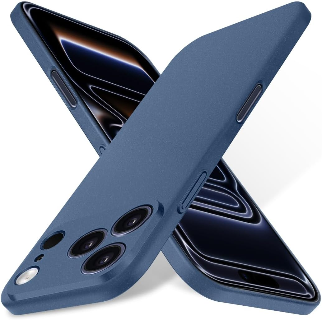 Bastmei for Iphone Air Case, Minimalist Phone Cases Extremely Light Ultra-Light Super Slim Thin Camera Protection Hard PC Cover for Iphone 17 Air 6.55" 2025 (Ash-Colored)