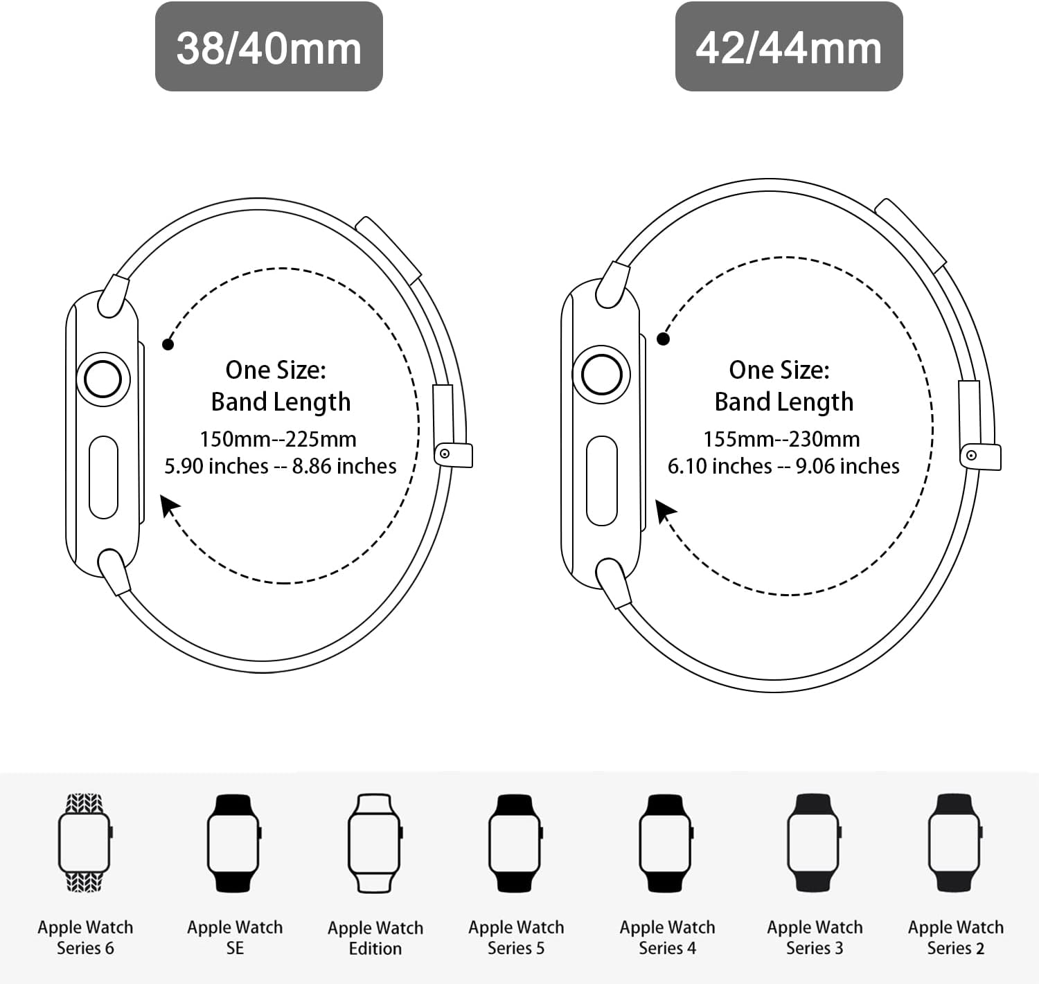 Metal Stainless Steel Bands for Apple Watch Bands 38Mm 40Mm 41Mm 42Mm 44Mm 45Mm, Loop Magnetic Milanese Mesh Strap for Iwatch Series 9 8 7 6 5 4 3 2 SE image number 3