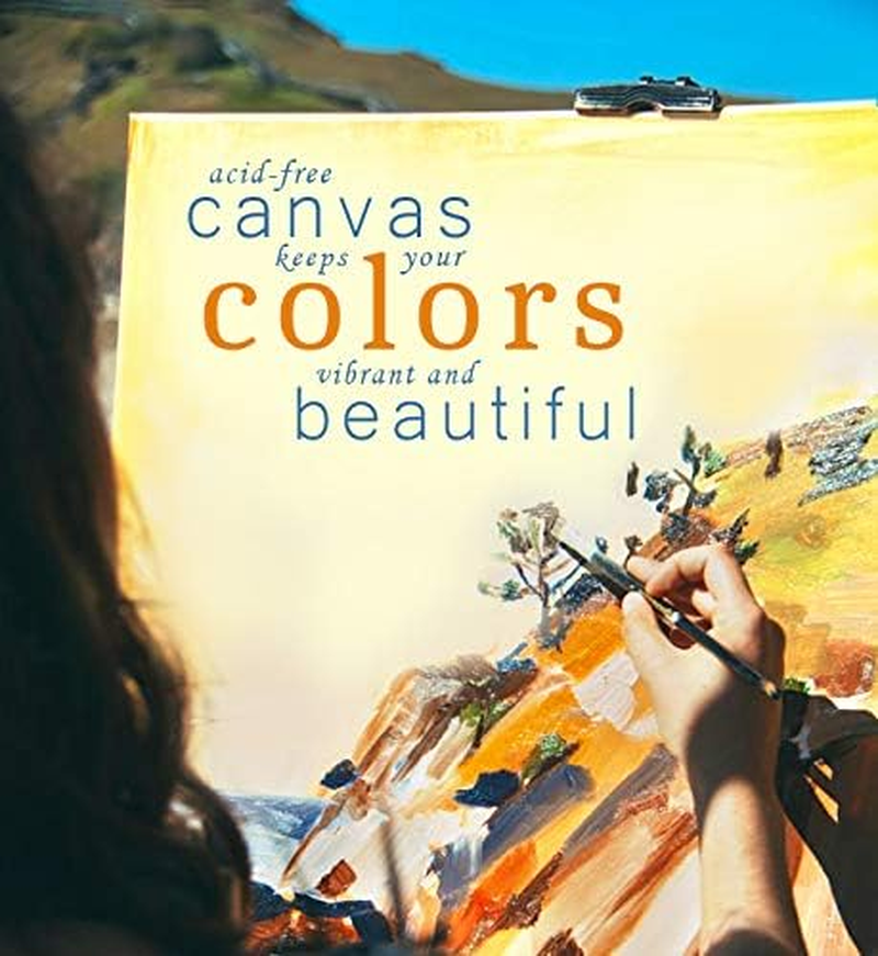 Vvivid Double Primed Cotton Canvas 12" Wide Roll Choose Your Size! (10Ft X 12" Roll) image number 1