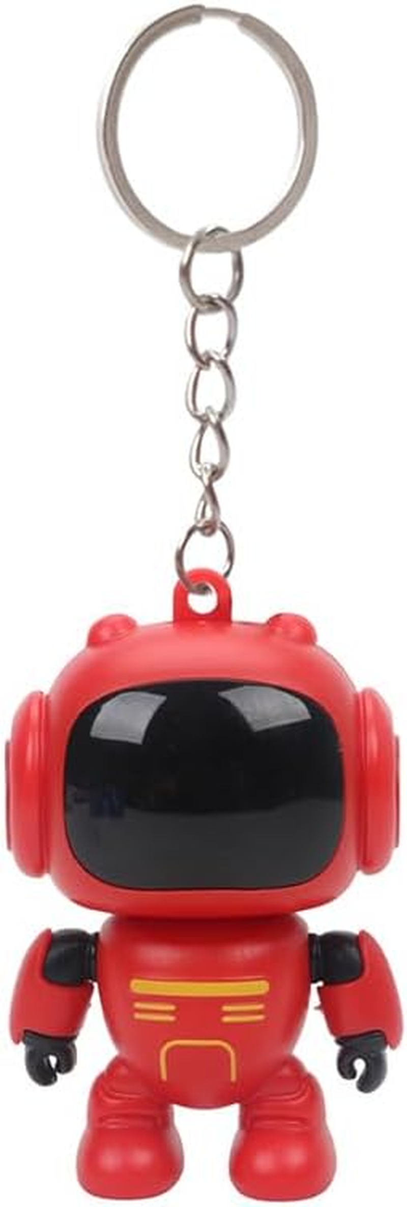 Generisch Bag Pendant &ndash; Key Ring with Movable Joints &ndash; Car Keyring with Luminous Eyes | for Men Bag Purse School Bag Handbag Decoration