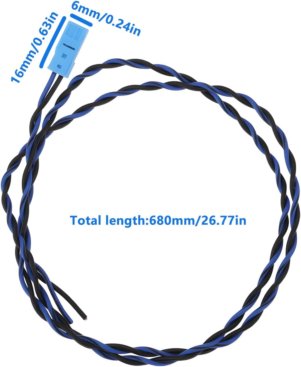 2PCS Car Dashboard Speaker Tweeter Cable Compatible with BMW F32 F30 F10 F20 E85 E90 E91 image number 6