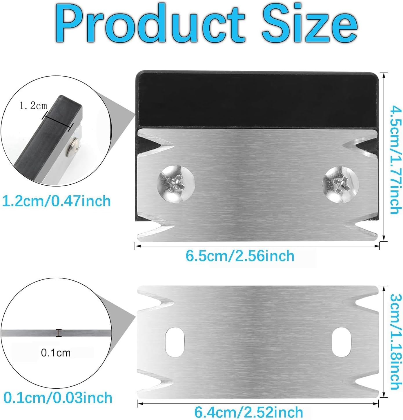 YUENTOEN Woodworking Edge Trimmer, Edge Banding Trimmer with 1Pc Scraper Blade, Wood Edge Trimming Tool for Wood, PVC, ABS image number 1