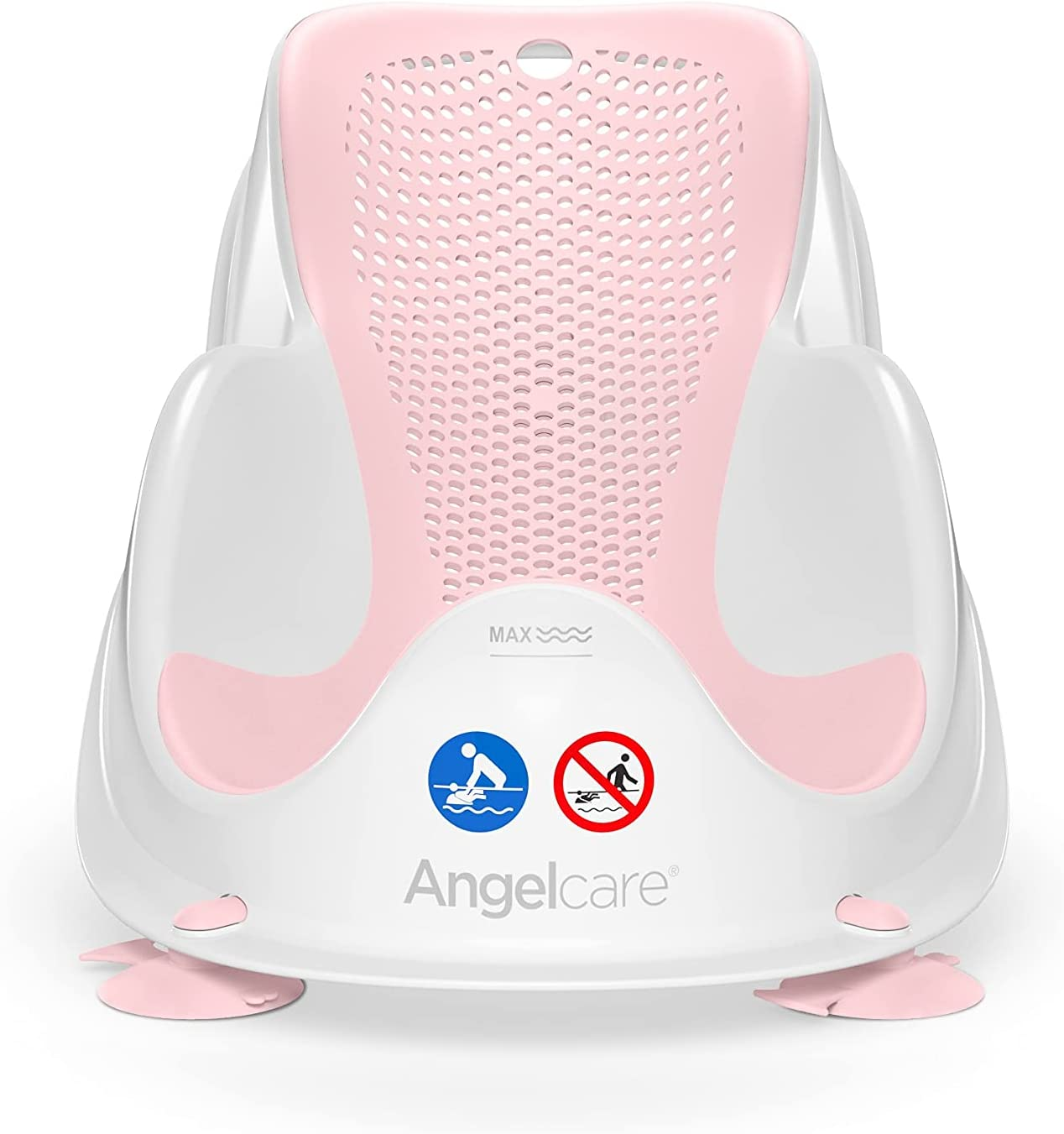 Angelcare Baby Bath Support-Fit, Pink image number 1