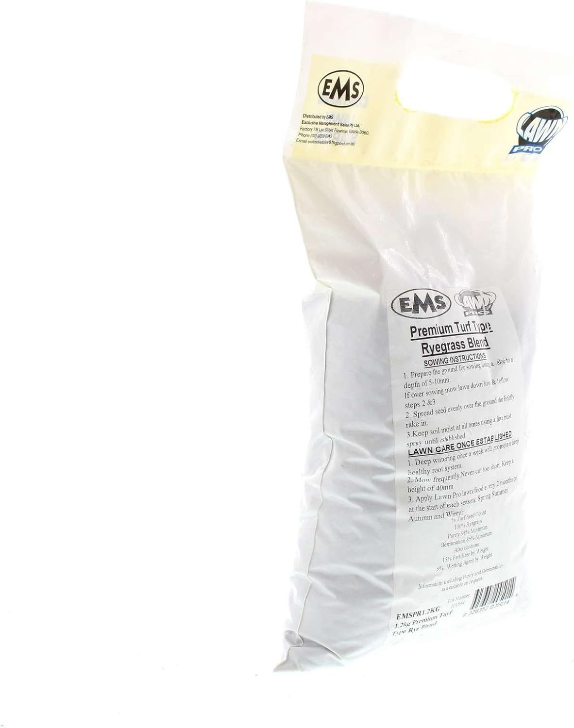 Lawn Pro Premium Rye Grass Seed Blend 1.2Kg Sows 42Sqm Great Value image number 4