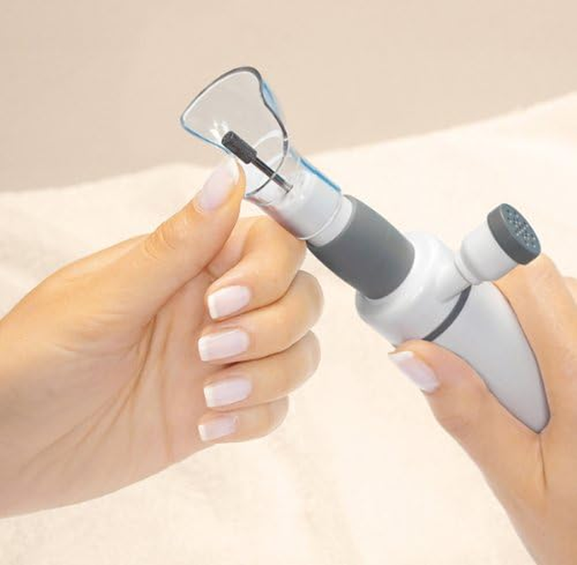 Bausch 0314 Electric Manicure/Pedicure Device, Fine Dust Extractor 9 Attachments: Hand/Toenails Grinding, Filing, Polishing, Callus Removal, Nail Care, Foot Care, Hand Care