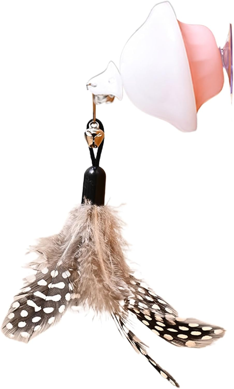 Cat Retracting Toy,Chew-Resistant Companion | Retractable Bored Cat Toy | for Small Medium Large Breeds Living Room Bedroom Study Room Balcony image number 4