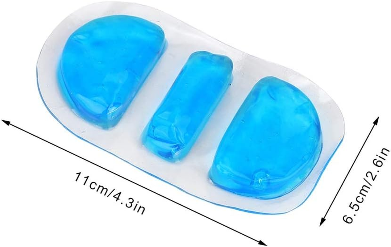Gel Ice Packs for Injuries, Reusable Cold Compress Ice Packs, Flexible Ice Packs, Cold Pack for Pain Relief, Rehabilitation, Soft Touch Gel Cold Pack for Injury Part of Nose image number 3