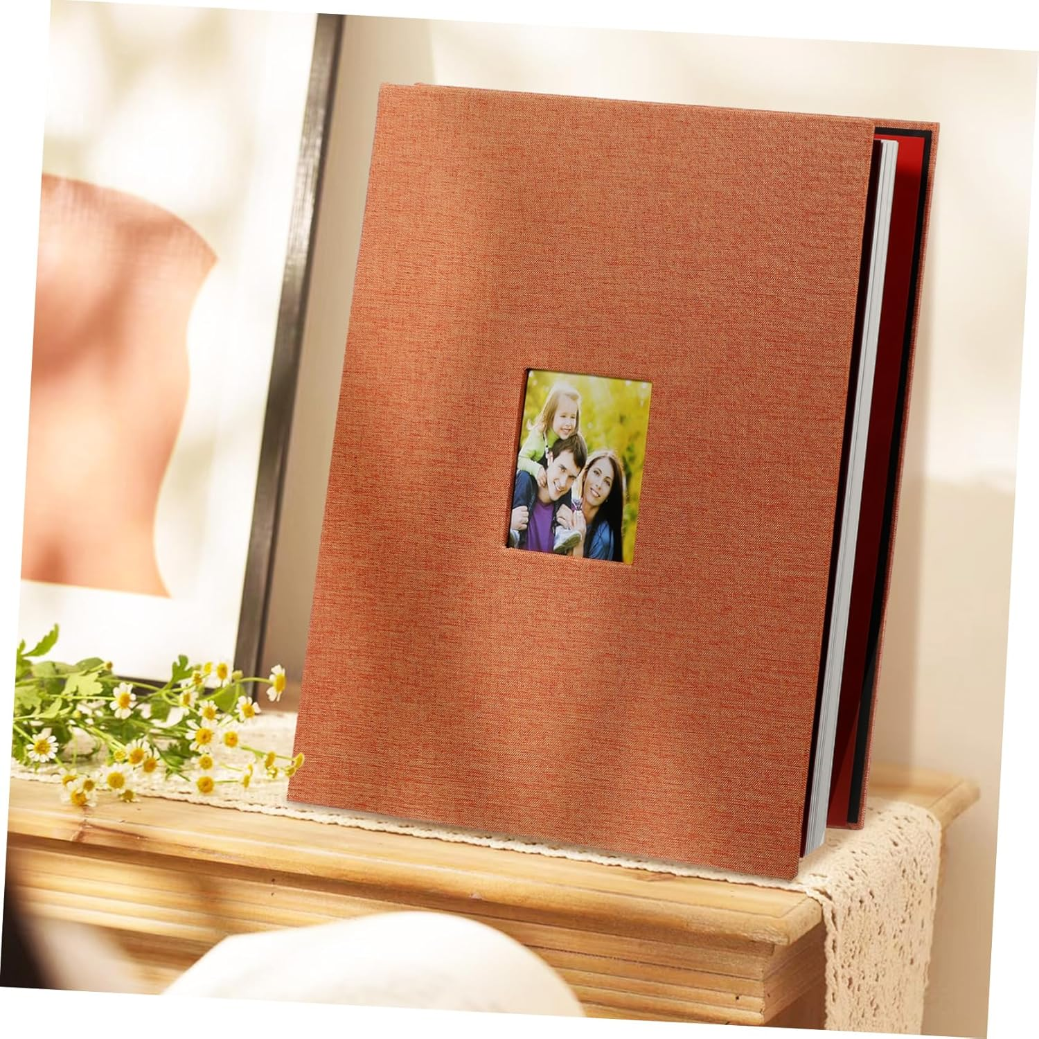 BESTOYARD Elegant Hardcover Photo Album for Keepsakes DIY Picture Book with Sturdy Cover for Anniversaries Weddings and Family Memories Stylish Scrapbook for Special Occasions image number 5