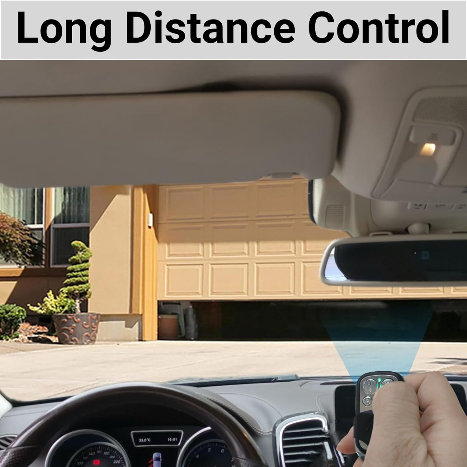 Garage or Gate Remote Compatible with Avanti/Centurion/Superlift Door Opener, Replacement for Avanti TX4 Garage Door Remote Control, 433.92Mhz 4-Channel Transmitter (1 Pack) image number 6