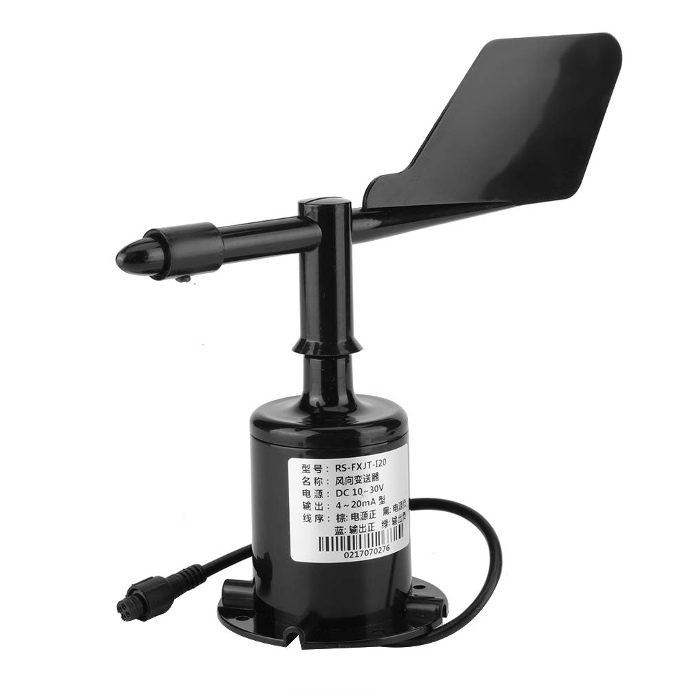 Anemometer with Wind Speed Sensor, 8 Indication Directions Polycarbonate Wind Rate Sensor, Small and Light for Lab Garden, Pulse Measurement image number 1