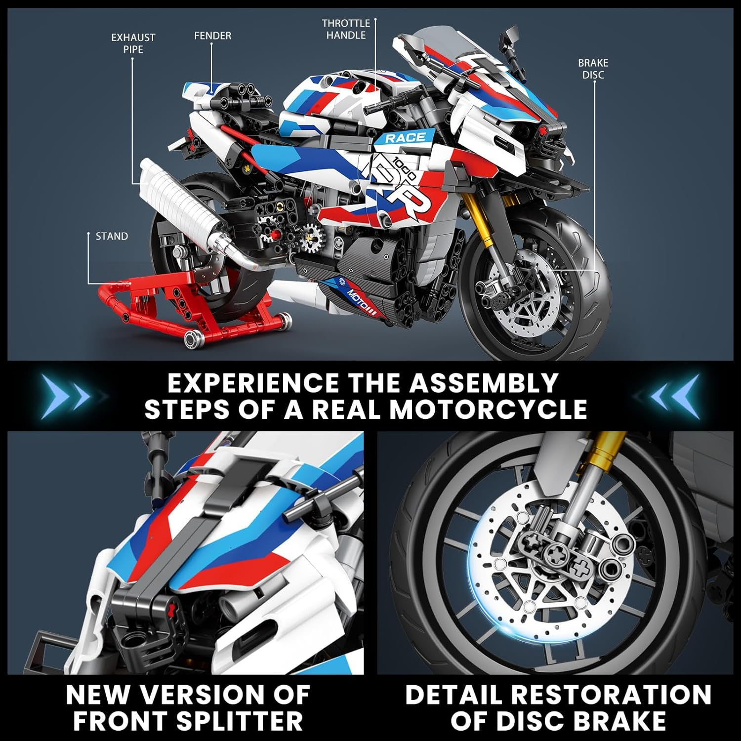 Reobrix Moto League M1000 Kit 99040 image number 5