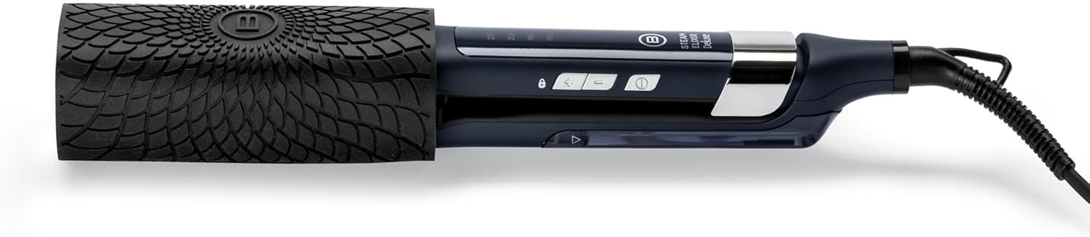 Bellissima Steam Elixir Steam Straightener Straighteners Hair in One Step without Damage Ceramic Keratin Coating Fast Heating 4 Temperature Rounded Design image number 1