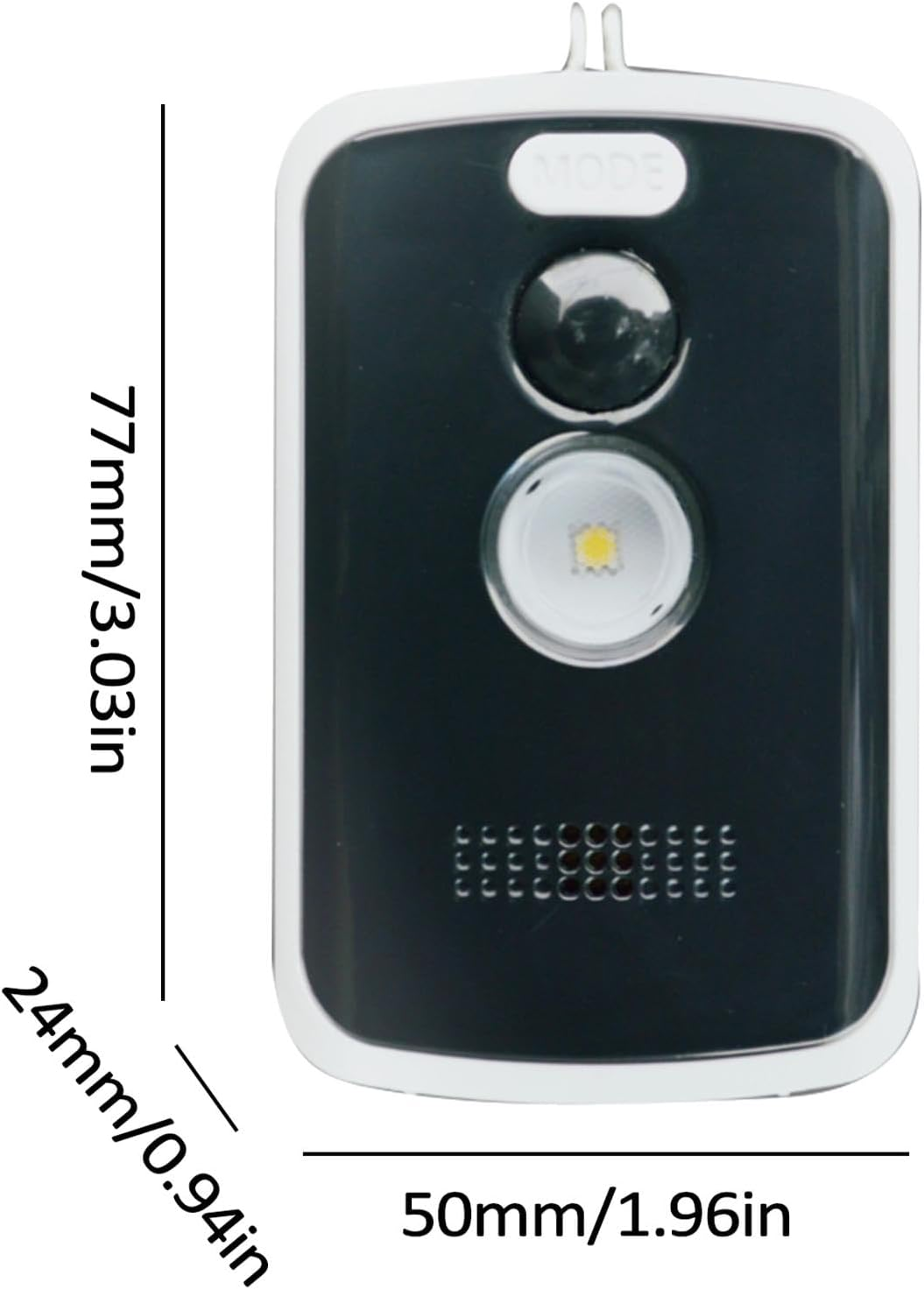 Motion Sensor Alarm | Remote Control Camp Safe Perimeter Trip Alarm Motion Activated Alarm - Practical Safety Defense Device Early Warning Security System for Outdoor Activities image number 3