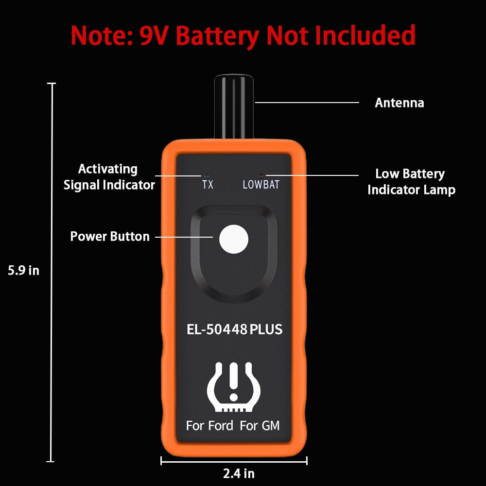 Super EL50448 plus 2-In-1 TPMS Reset Tool for GM for Ford Vehicles Tire Pressure Monitor Sensor Relearn Tool 2025 Edition image number 5