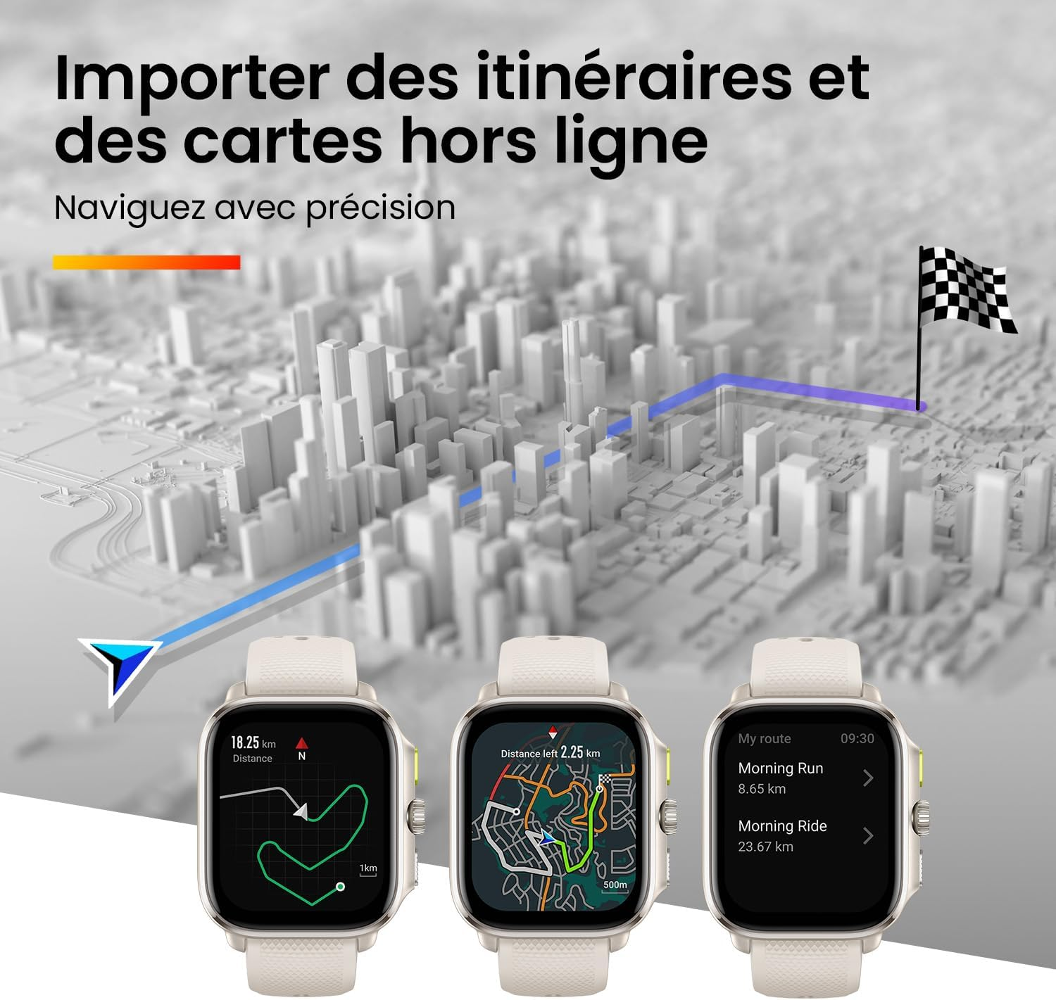 Amazfit Cheetah Smart Watch, Wei&szlig; image number 6