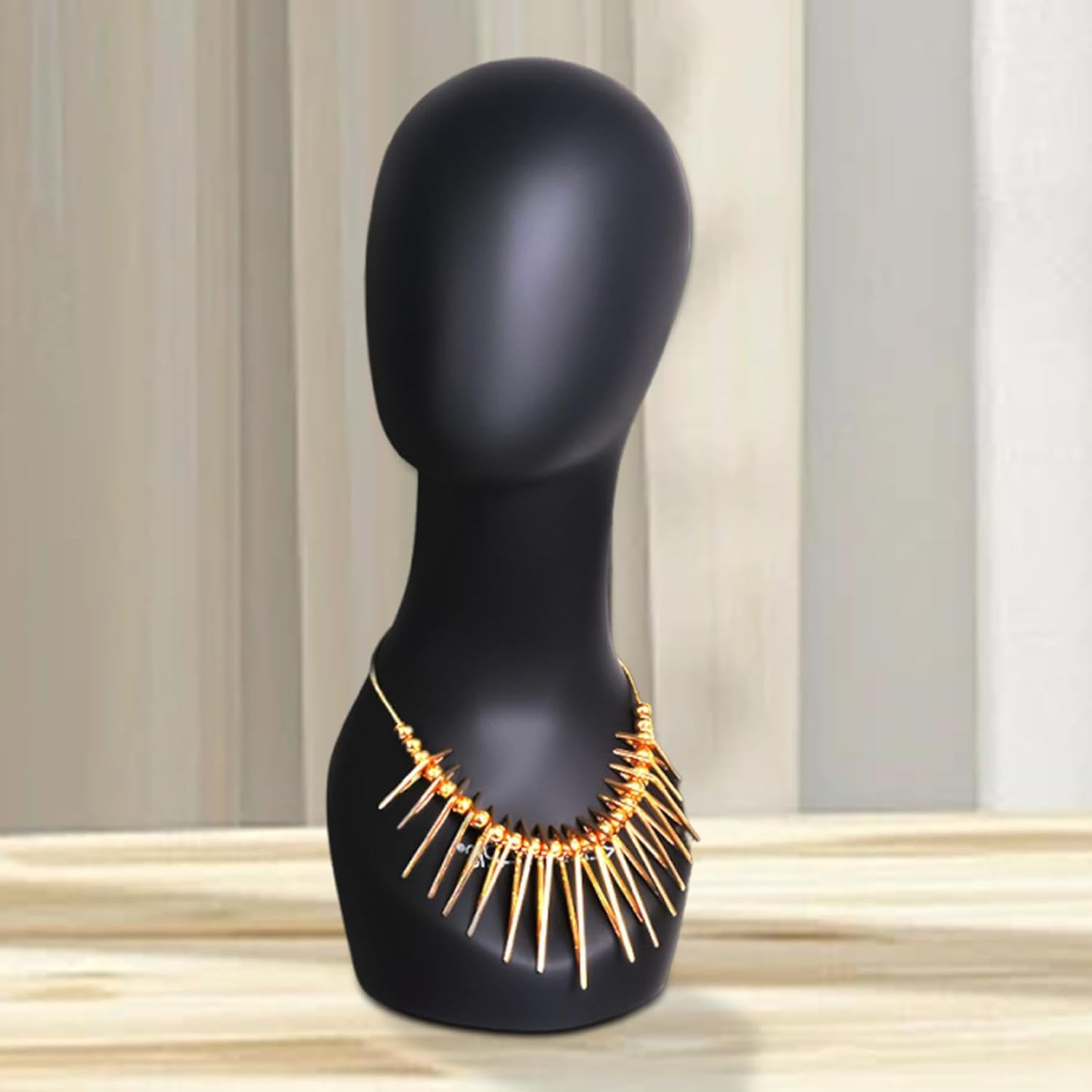 Eigell Mannequin Head Wig Head Women Model Styling Making Display Holder for Headdress Wigs Masks image number 6