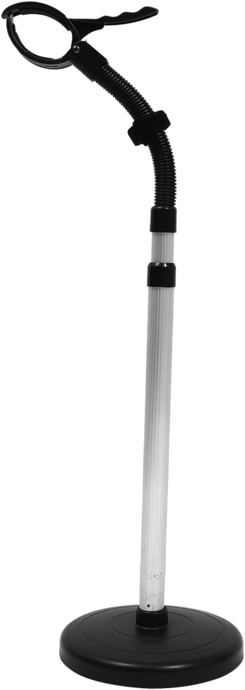 DECHOUS Adjustable Hair Dryer Stand Wall Mount Hair Dryer Bracket Rotating Holder Stand image number 3