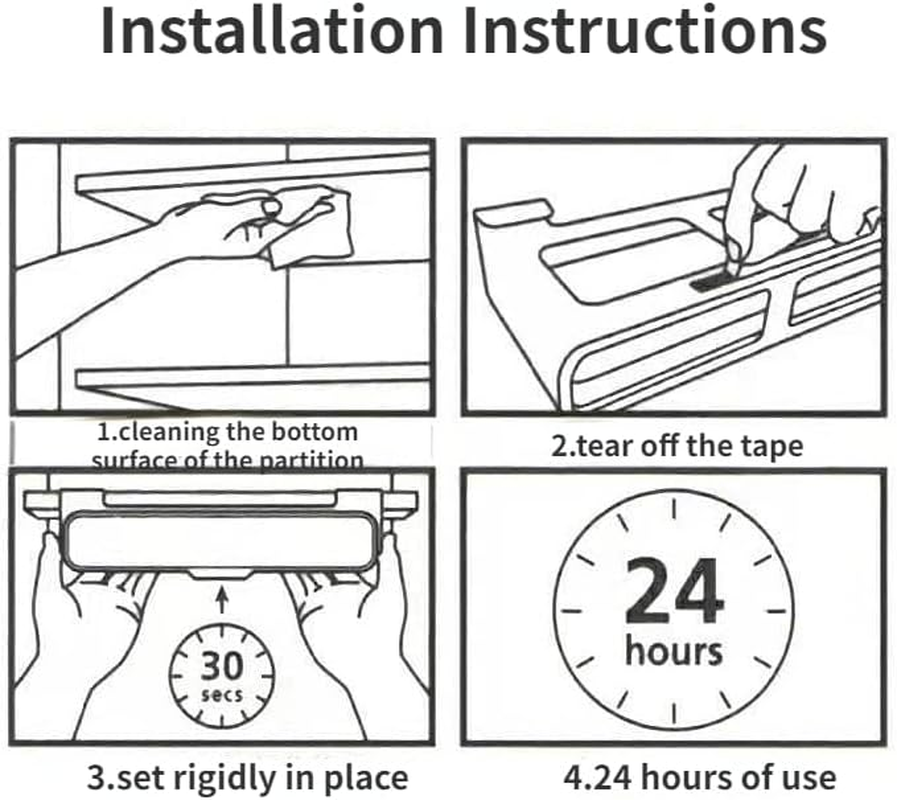 Spice Rack Organizer for Cabinet-Pull Out Spice Rack for Cupboard-Spice Organizer Rack for Kitchen-Spice Drawer Organizer-Adhesive Under-Shelf Spice Storage-Spice Organizer for Drawer image number 2