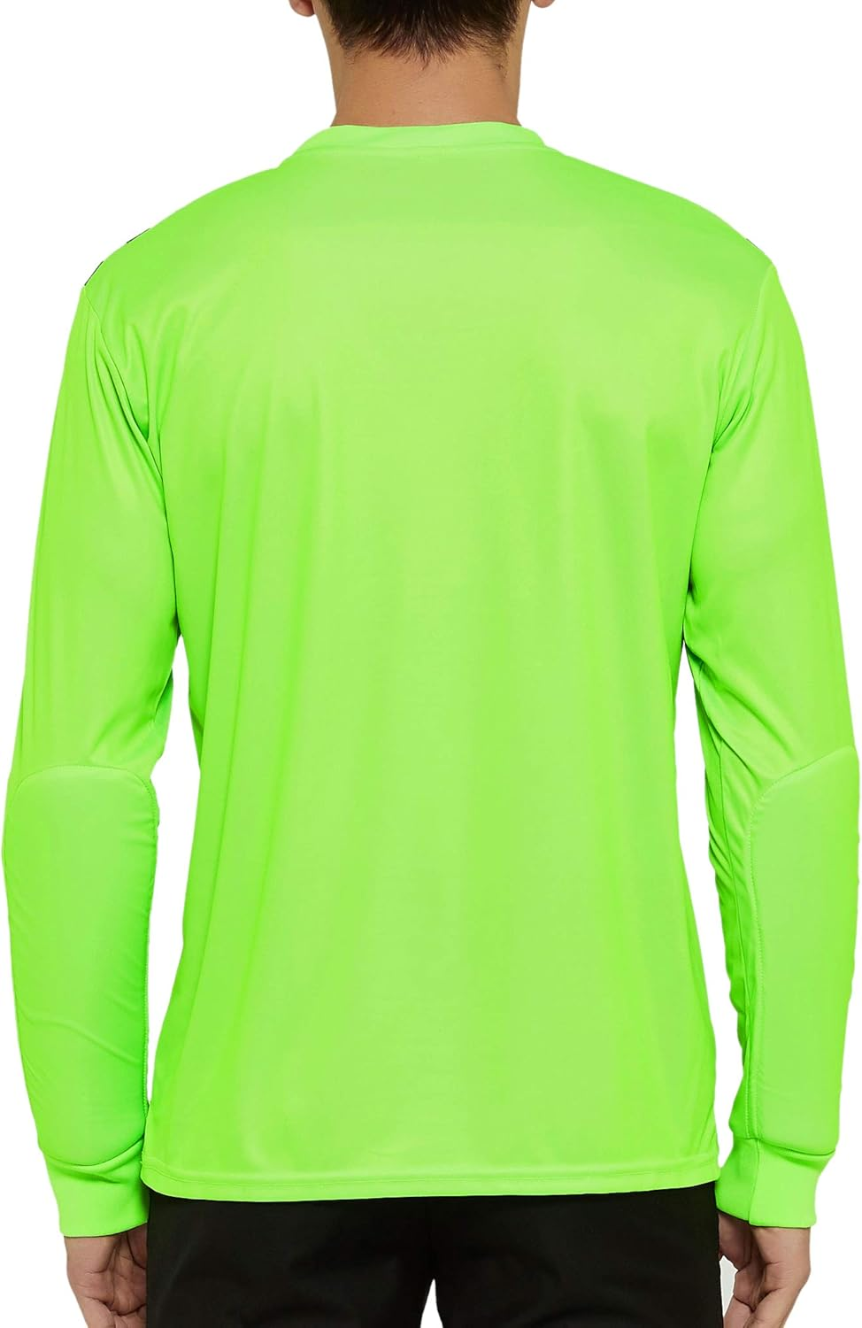 TOPTIE Long Sleeve Soccer Goalkeeper Jersey with Sponge Protector for Adult Youth, Arm Padded Goalie Shirt image number 2