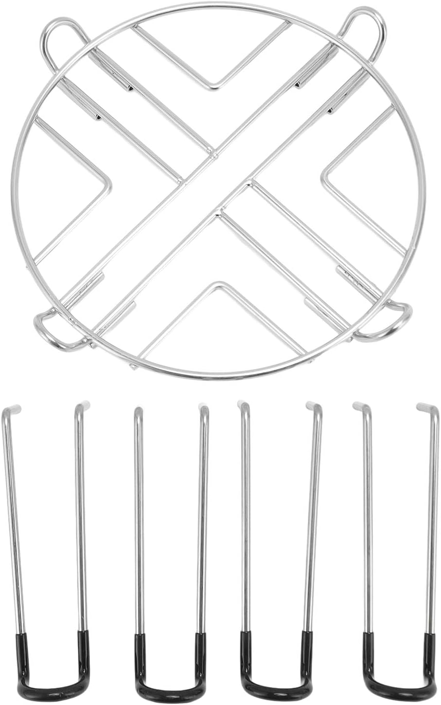 Water Filter System Stand, 6 Inches Tall Stainless Steel with Non-Slip Feet - Detachable Multi-Use Water Dispenser Countertop Stand for Berkey image number 3